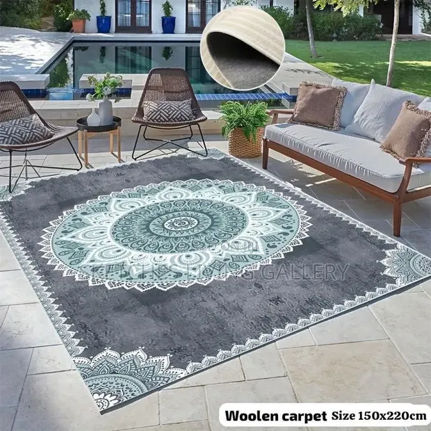 Adam Home Soft Cozy Woolen Carpets - 1