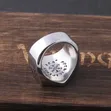 Viking Compass Runic Ring - Stainless Steel - 3