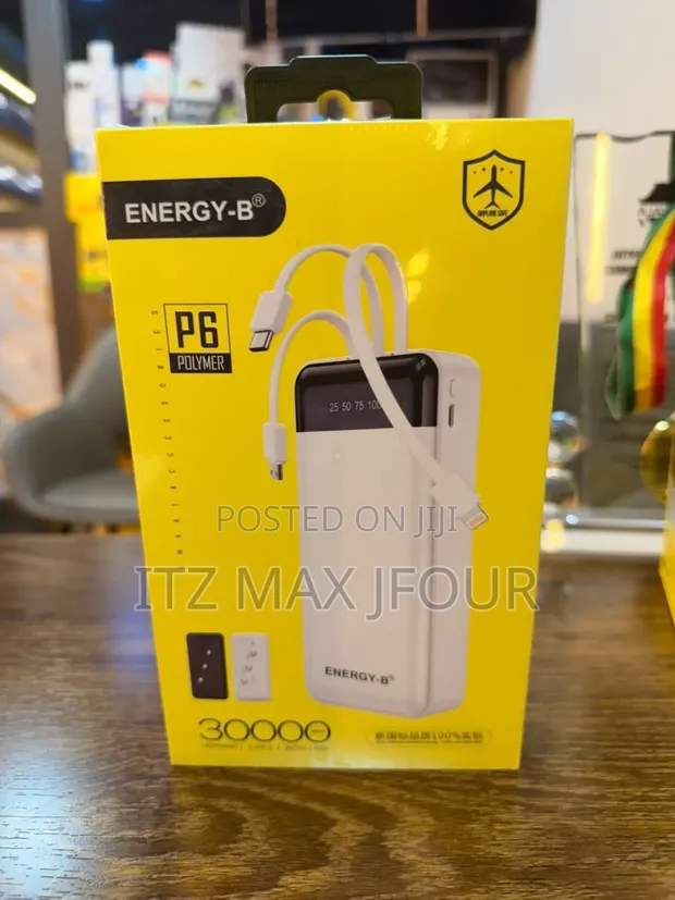 Energy B P6 30,000mAh Power Bank - 1