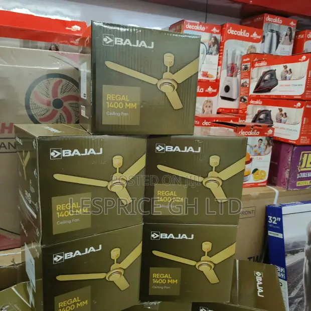 Discounted 1400mm Bajaj Ivory Ceiling Fan - 1