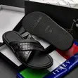 Gianfranco Butteri Men's Classic Leather Slippers - 4