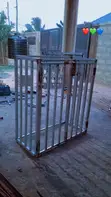 Heavy Duty Gas Cylinder Security Cage - 5