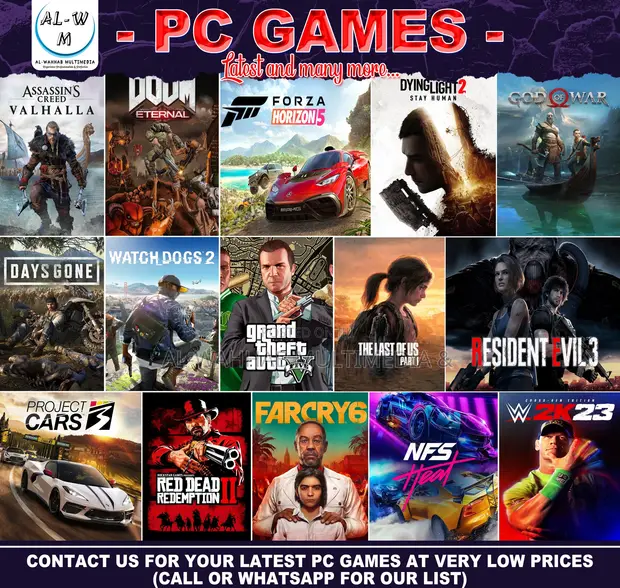 Latest PC Games Available - 1