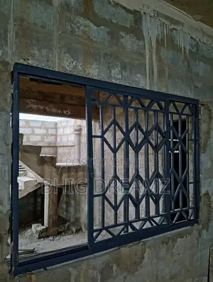 Burglar-Proof Sliding Metal Window