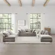 Sereen 6-Piece Fabric Modular Sectional - Taupe - 2