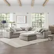 Sereen 6-Piece Fabric Modular Sectional - Taupe - 4