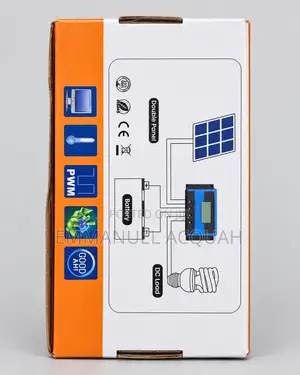 30A/50A PWM Solar Charge Controller with LCD, Dual USB