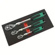 Professional 3-Piece Ratchet Wrench Set - 2