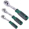 3-Piece Ratchet Handle Set - Mechanics Workshop Tools - 1