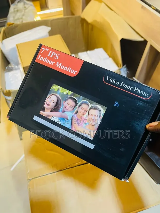 Tuya 7-Inch IPS Indoor LCD Monitor Screen for Video Door Phone - 1