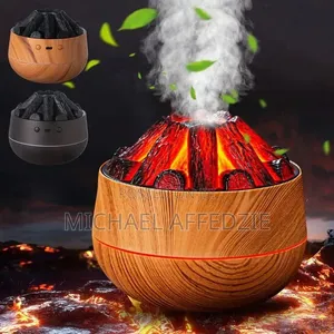Volcano Mist 3D Flame Aroma Diffuser & Humidifier