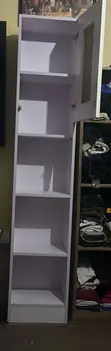 Wood-Mode Modern Shelf/Cabinet - 2