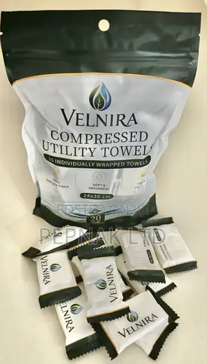 VELNIRA Premium Extra Thick Compressed Towels (20pcs)