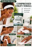 VELNIRA Premium Extra Thick Compressed Towels (20pcs) - 2