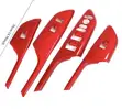 Honda Civic 2016-2020 Red Armrest Cover - 3