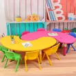 Children's Plastic Round Table - 2