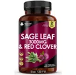 New Life Sage Leaf & Red Clover Tablets for Menopause - 120 Tablets - 1