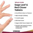 New Life Sage Leaf & Red Clover Tablets for Menopause - 120 Tablets - 2