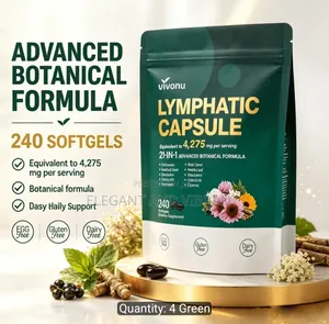 Lymph Health Supplement, 4275mg, 240 Soft Capsules