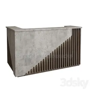 Reception Counter with Drawers