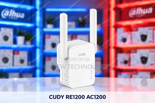 Cudy RE1200 AC1200 Dual-Band Wi-Fi Range Extender - 1