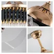 Luxury Crystal Fan Light with Remote Control - 1