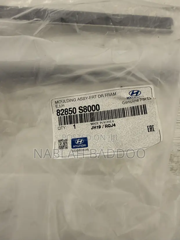 Genuine Hyundai Palisade Front Left Door Frame Moulding - 82850-S8000 - 1