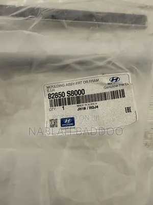 Genuine Hyundai Palisade Front Left Door Frame Moulding - 82850-S8000