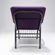 Indoor Church Auditorium Fabric Chair - 1