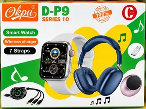 Okpu D-P9 Series 10 Smart Watch + Headphone Set