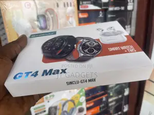 Sinclu GT4 Max Smart Watch + TWS Earbuds Set