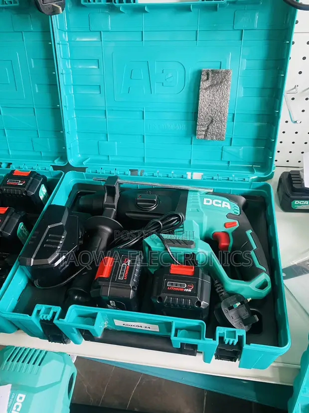 DCA 20V 24mm Brushless Cordless SDS-Plus Rotary Hammer - 1