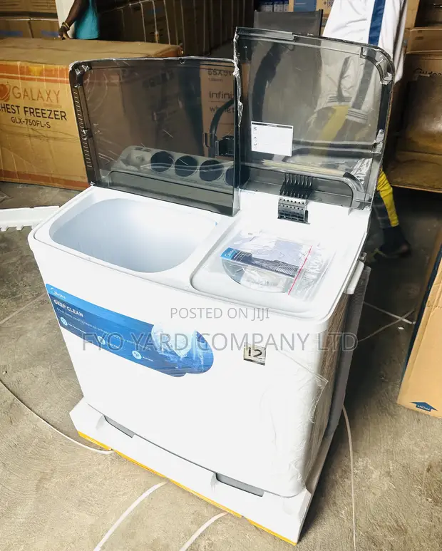 Midea 12KG Semi-Auto Washing Machine - 1