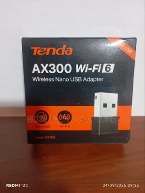 Tenda AX300 Wi-Fi 6 USB Wireless Adapter