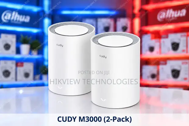 Cudy M3000 (2-Pack) Whole Home Mesh Wi-Fi 6 System - 1