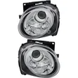 2015-2017 Nissan Juke Headlight Assembly Pair with Bulbs (DOT) - 2
