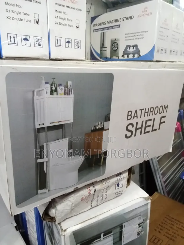 Premium Over-the-Toilet Storage Organizer - 1