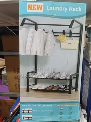 Ultimate 3-in-1 Heavy Duty Laundry & Garment Rack