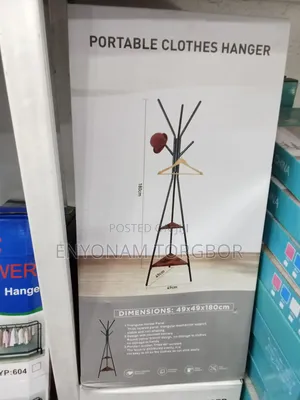 Portable Clothes Hanger & Coat Rack