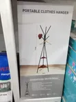 Portable Clothes Hanger & Coat Rack - 1