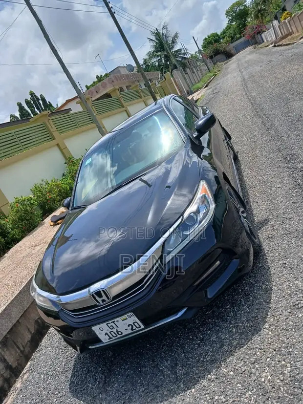 Honda Accord 2016 Black - 1