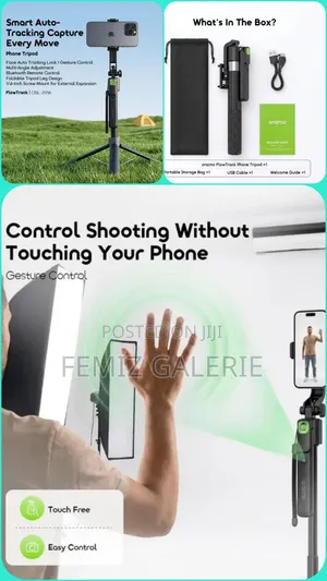 Oraimo FlowTrack Gesture Control Selfie Stick Tripod