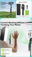 Oraimo FlowTrack Gesture Control Selfie Stick Tripod - 1