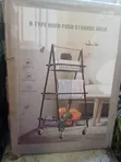 A-Type Hand Push Storage Rack - 1