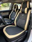 Premium Luxury 2-Tone Leather Seat Cover Set - 1