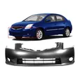 Primed Front Bumper Cover for 2010-2012 Nissan Sentra Base - 1