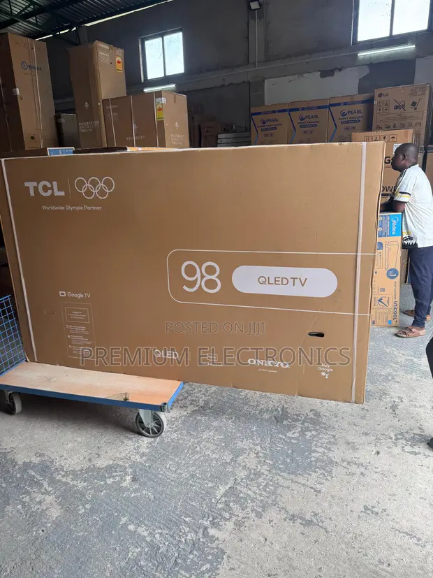 TCL 98" QLED 98P8K 144Hz Smart Google TV - 1
