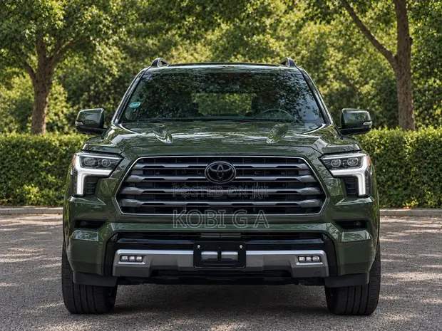 2025 Toyota Sequoia Limited Hybrid SUV - Green - 1