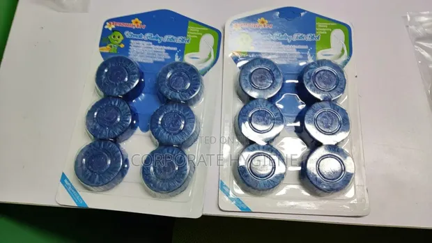 Blue Toilet Blocks - Corporate Hygiene - 1