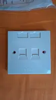 D-Link Face Plate Double - Original UK Style - 2